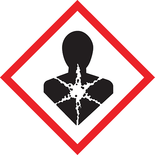 &eacute;tiquettes avec pictogrammes SGH, Papier, Rouleau, 4" lo x 4" la Superchem Industries