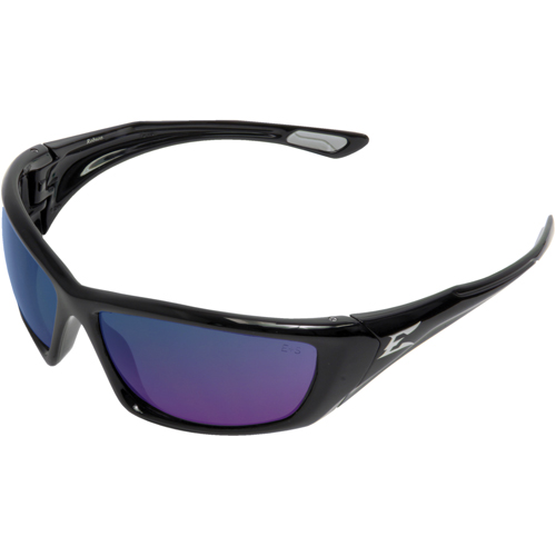 Lunettes de s&eacute;curit&eacute; Robson, Lentille Bleu/Miroir, Polaris&eacute;, MCEPS GL-PD 10-12 Superchem Industries