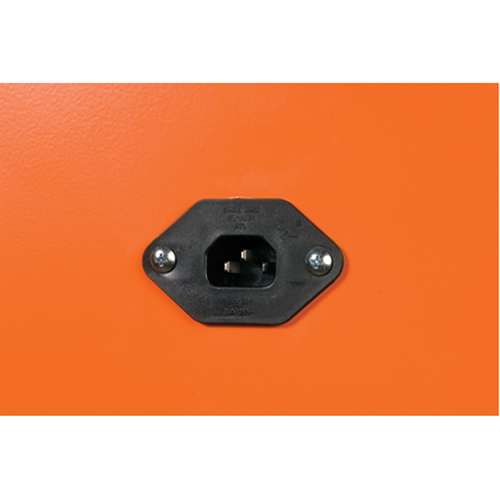 Armoires de rangement pour pr&eacute;paration aux situations d'urgence, Acier, 4 Tablettes, 65" h x 43" la x 18" P, Orange Superchem Industries