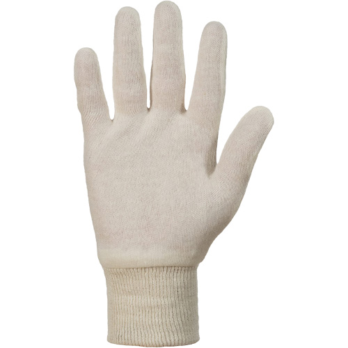 Superior&reg; ML80K Knit Gloves, One Size, White, Unlined, Knit Wrist Superchem Industries