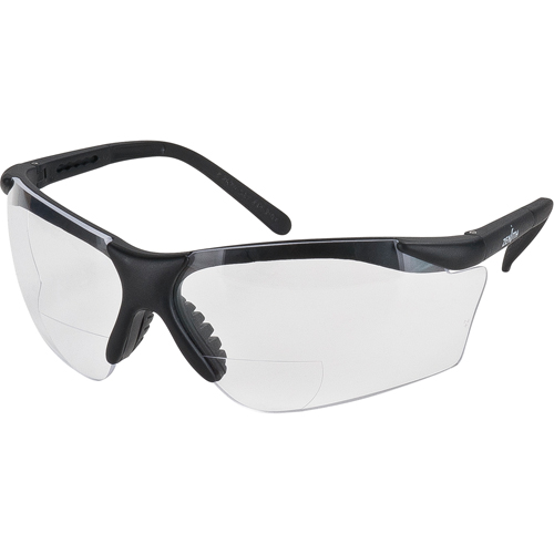 Z1800 Series Reader Safety Glasses, Anti-Scratch, Clear, 2.0 Diopter Superchem Industries