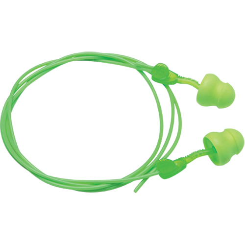 Glide Foam Earplugs, Bulk - Box, Corded Superchem Industries