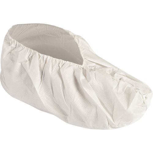 Couvre-chaussures Kleenguard A40, T-Grand, Vinyle, Blanc Superchem Industries