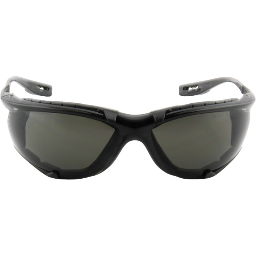Virtua Safety Glasses with Foam Gasket, Grey/Smoke Lens, Anti-Fog, ANSI Z87+/Meets/Exceeds CSA Z94.3 Superchem Industries