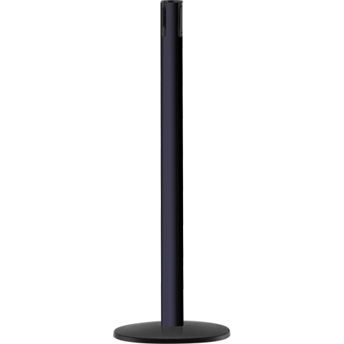 Syst&egrave;me Advance TensaBarrier - Poteau r&eacute;cepteur, Hauteur de 36", Noir Superchem Industries