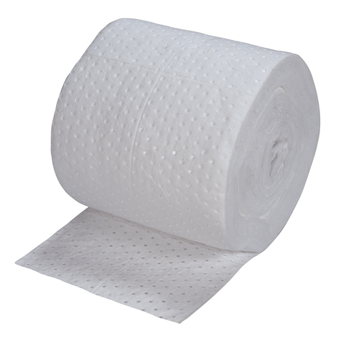 Premium Bonded Sorbent Rolls, Heavyweight, 150' L x 15" W, 25 gal. Absorbancy Superchem Industries