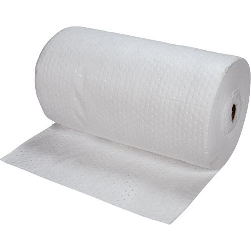 Premium Bonded Sorbent Rolls, Heavyweight, 150' L x 30" W, 50 gal. Absorbancy Superchem Industries