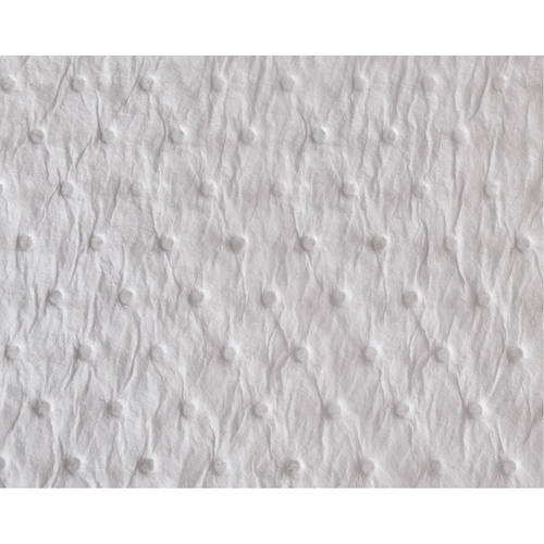 Premium Fine Fiber Sorbent Pads, Oil Only, 15" x 17", 25 gal. Absorbancy Superchem Industries