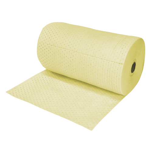 Premium Fine Fibre Sorbent Rolls, Heavyweight, 150' L x 15" W, 50 gal. Absorbancy Superchem Industries