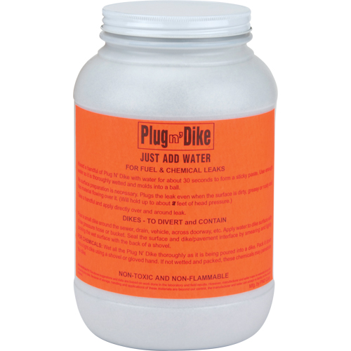 Plug N'Dike&reg; Sealants, Granular, 1 gal. Superchem Industries