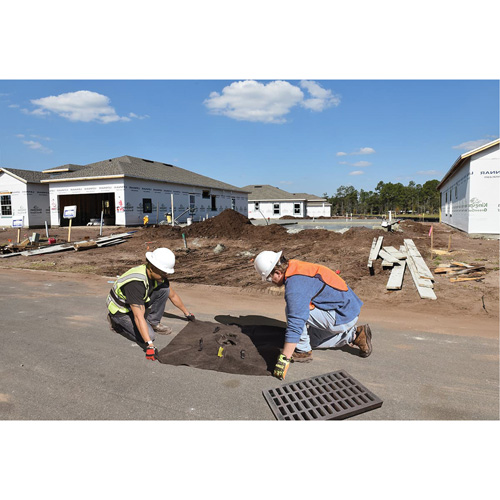 Bac de r&eacute;tention Ultra-Drain Guard, Huile & s&eacute;diments, 60" lo x 60" la Superchem Industries