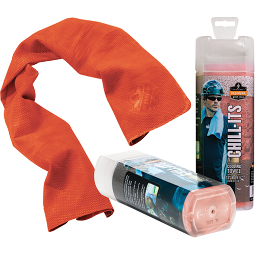 Chill-Its&reg; 6602 Cooling Towels, Hi-Vis Orange Superchem Industries