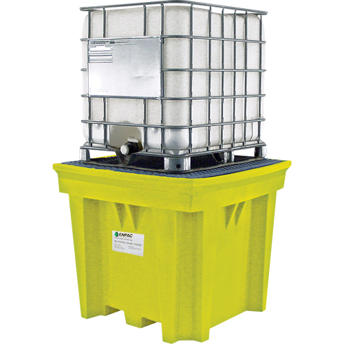 IBC Space-Saver Without Drain, 275 US gal. Spill Capacity, 57" x 57" x 48" Superchem Industries