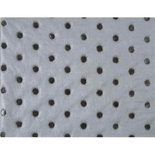 Industrial-Grade Fine Fibre Sorbent Pads, Universal, 15" x 17", 40 gal. Absorbancy Superchem Industries