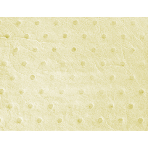 Industrial-Grade Fine Fibre Sorbent Pads, Hazmat, 15" x 17", 40 gal. Absorbancy Superchem Industries