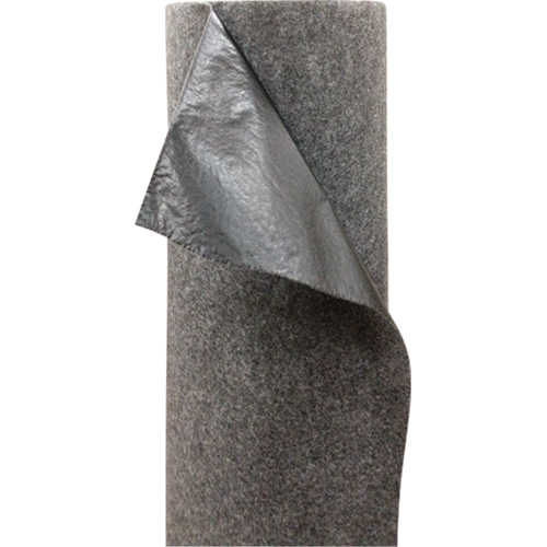 Poly-Backed Industrial Rug, 36" W x 50' L, Heavyweight Superchem Industries