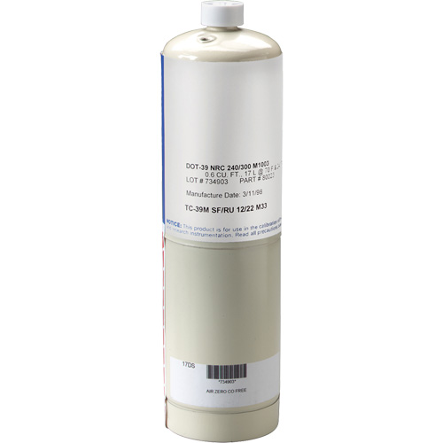 Bouteille de gaz z&eacute;ro Superchem Industries