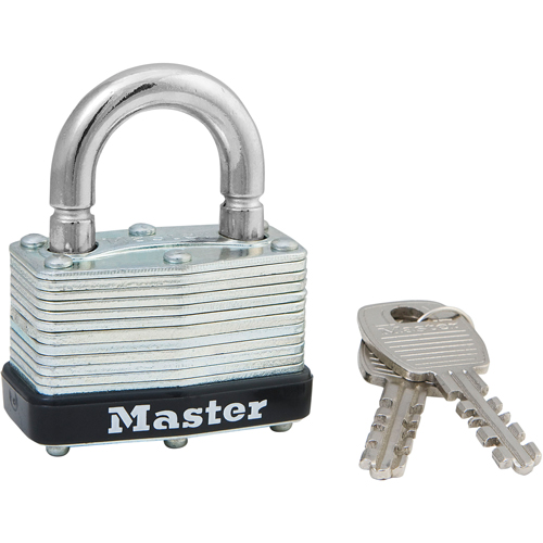 Cadenas lamin&eacute;, Argent, Cl&eacute;s identiques, Acier lamin&eacute;, Largeur de 1-3/4" Superchem Industries