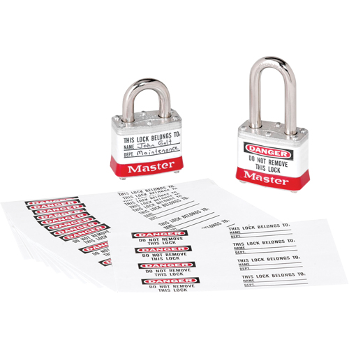 Zenex Thermoplastic Photo Padlock Identification Labels Superchem Industries