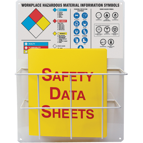 Haz-Mat Basket Style Centre Boards, English, Binders Included Superchem Industries