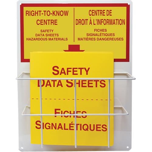 Basket Style Centre Boards, English & French, Binders Included Superchem Industries
