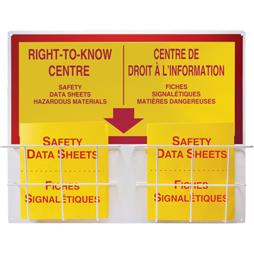 Basket Style Centre Boards, English & French, Binders Included Superchem Industries