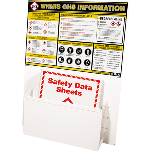 Postes d'information SGH, Anglais, Compris reliures Superchem Industries