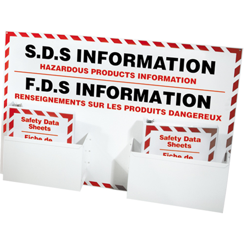 Safety Data Sheet Information Stations, English & French, Binders Included Superchem Industries