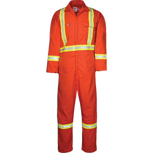 Combinaison non doubl&eacute;e Westex UltraSoft, Grand, Orange Superchem Industries
