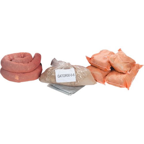 Trousse de rechange pour v&eacute;hicule de service, 10 gallons, Mati&egrave;res dangereuses Superchem Industries