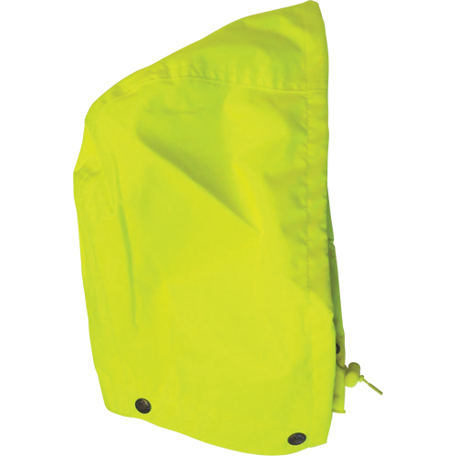 Hood for 3-In-1 Viking Jacket, High Visibility Lime-Yellow, Polyester/PVC Superchem Industries