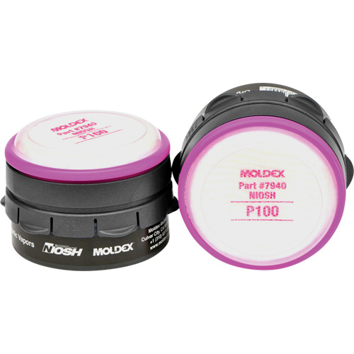 Respirator Cartridges, Combination Gas/Vapour Cartridge and Particulate Filter/Gas/Vapour Cartridge, Organic Vapour/P100 Superchem Industries