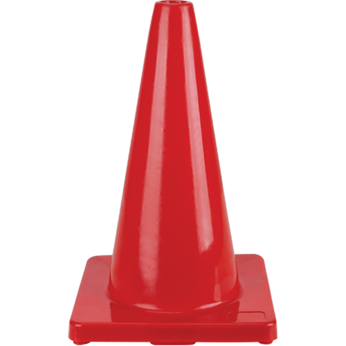 Coloured Traffic Cone, 18", Red Superchem Industries