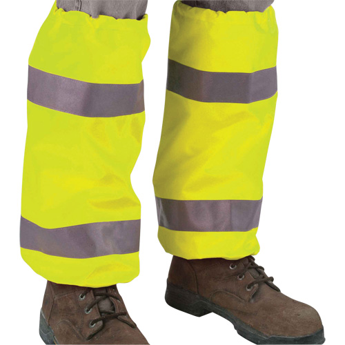 GloWear 8008 Class E High Visibility Leg Gaiters Superchem Industries