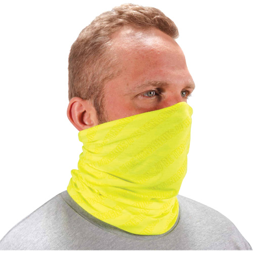 Cache-cou polyvalent Chill-Its, Jaune lime haute visibilit&eacute; Superchem Industries