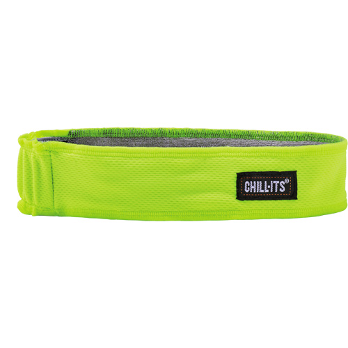 Chill-Its&reg; 6605 Cooling Headband, High Visibilty Lime-Yellow Superchem Industries