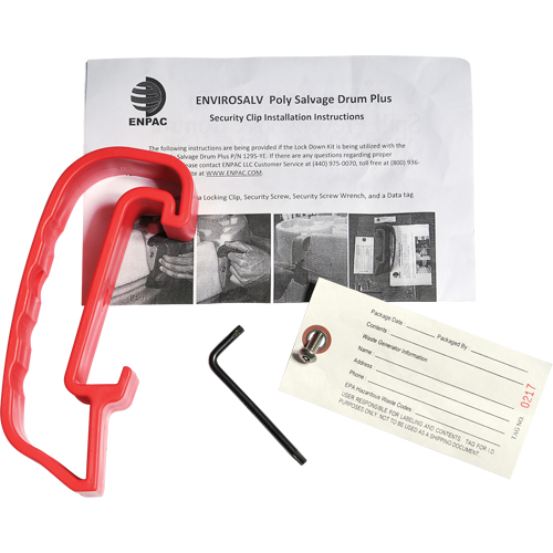 Trousse de verrouillage de sûret&eacute; Envirosalv Superchem Industries