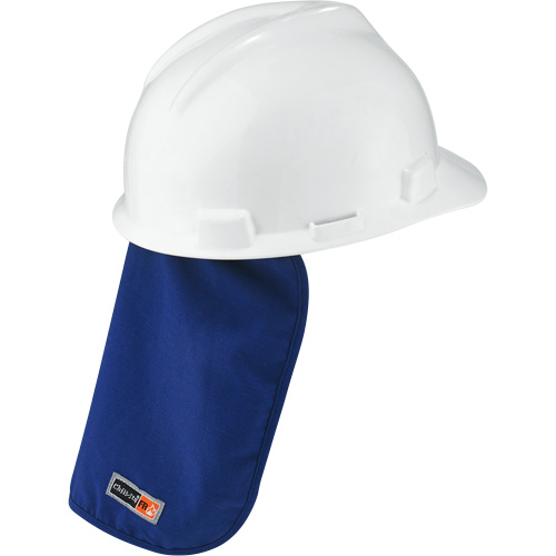 Chill-Its&reg; 6717FR Cooling FR Hardhat Pad & Neck Shade, Blue Superchem Industries
