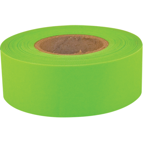 Ruban de signalisation Sub-Zero, 1,2" la x 150' lo, Lime fluorescent Superchem Industries