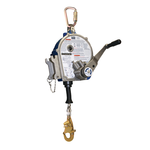 Sealed Self-Retracting Lifeline with Retrieval Winch Superchem Industries