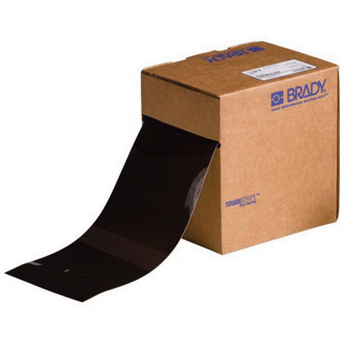 ToughStripe&reg; Floor Marking Tape, 4" x 100', Polyester, Brown Superchem Industries