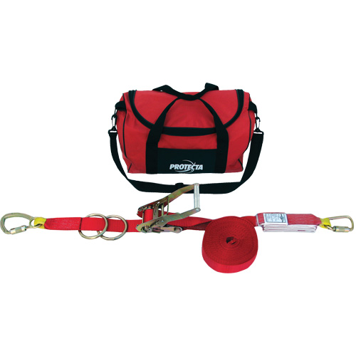 Syst&egrave;me de cordage de s&eacute;curit&eacute; horizontal PRO-Line Superchem Industries
