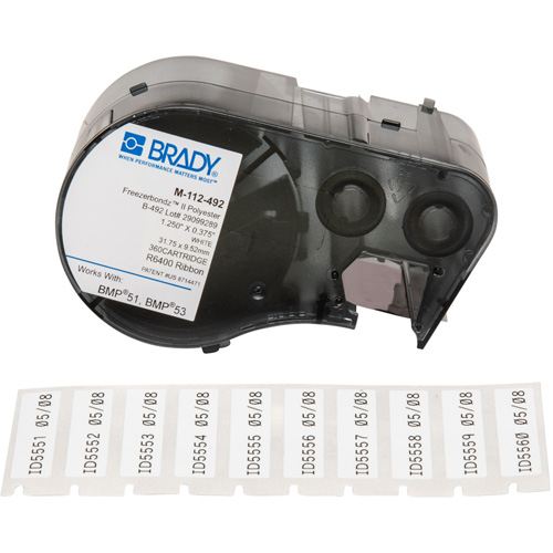 Low Temperature Label Maker Cartridge, Black Superchem Industries