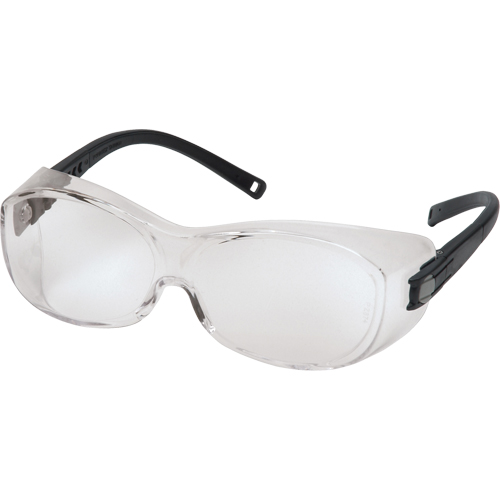Lunettes de s&eacute;curit&eacute; OTS, Lentille Transparent, Anti-&eacute;gratignures, ANSI Z87+/R&eacute;pond ou surpasse la norme CSA Z94.3 Superchem Industries