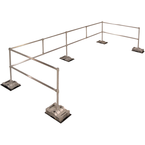 RoofGuard Classic System - Packaged Kits, Aluminum, 72" W x 216" L x 42" H Superchem Industries