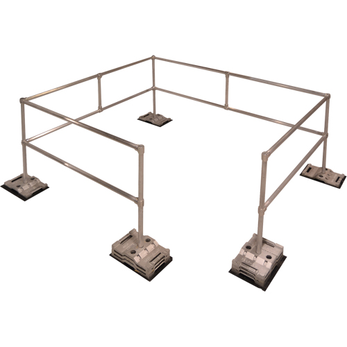 RoofGuard Classic System - Packaged Kits, Aluminum, 72" W x 216" L x 42" H Superchem Industries