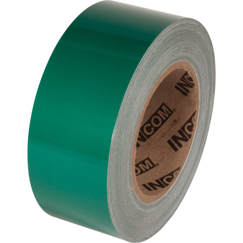 Ruban de marquage pour plancher Tuff Mark, 4" x 100', Polyester, Vert Superchem Industries