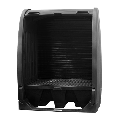 Abris de confinement des d&eacute;versements sans drain, 61" lo x 37,25" la x 72,75" h, Capacit&eacute; de charge 1000 lb Superchem Industries