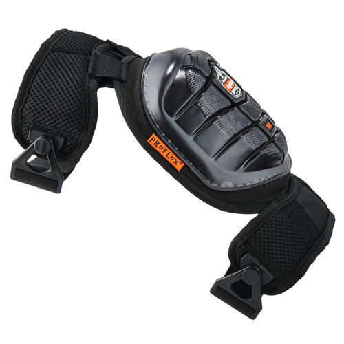 ProFlex&reg; 344 Knee Pad, Buckle Style, Gel Caps, Foam/Gel Pads Superchem Industries