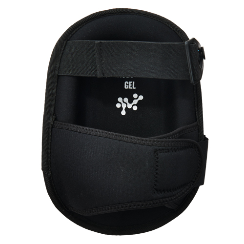 ProFlex&reg; 345 Knee Pad, Buckle Style, Gel Caps, Foam/Gel Pads Superchem Industries